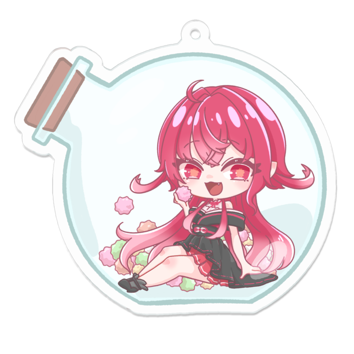アクリルキーホルダー - 70 x 70 (mm)