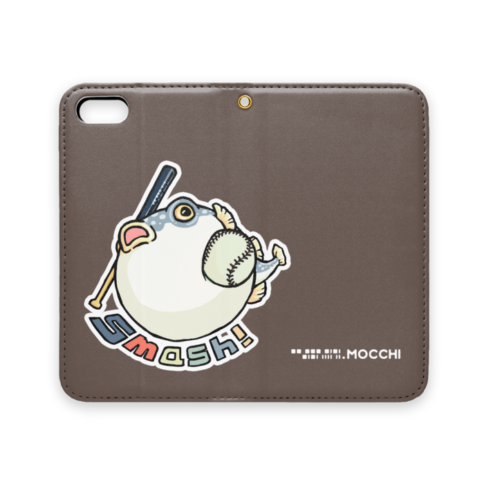 手帳型iPhoneケース(ベルトなし) - iPhone 5 / 5s / SE(第1世代) - ストラップ穴 あり