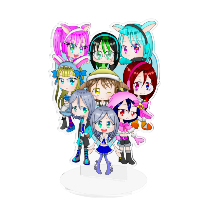 アクリルフィギュア - 160x160mm