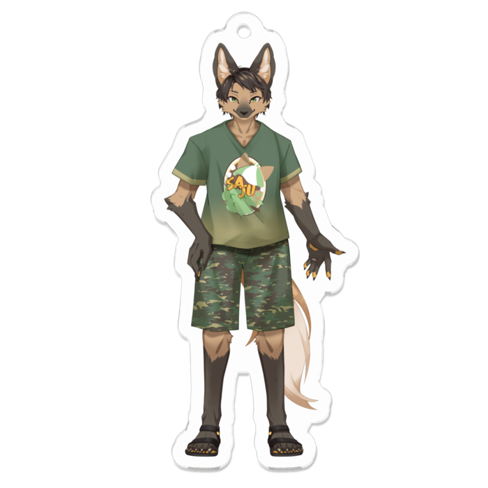 アクリルキーホルダー - 70 x 70 (mm)