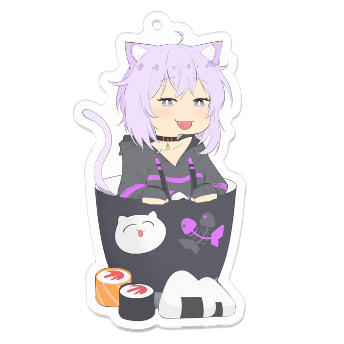 アクリルキーホルダー - 70 x 70 (mm)