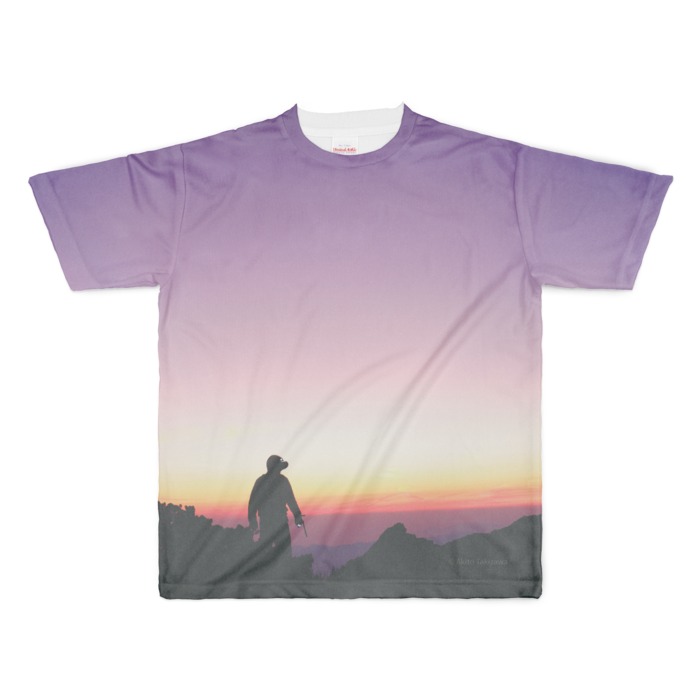 フルグラフィックTシャツ - XL - 両面印刷