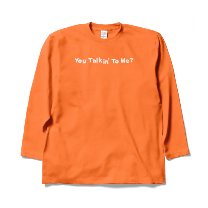 ロングスリーブTシャツ - XL - オレンジ(1)