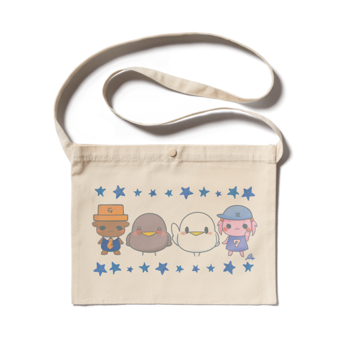 サコッシュ ベージュ