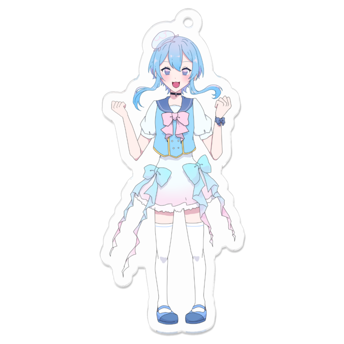 アクリルキーホルダー - 70 x 70 (mm)