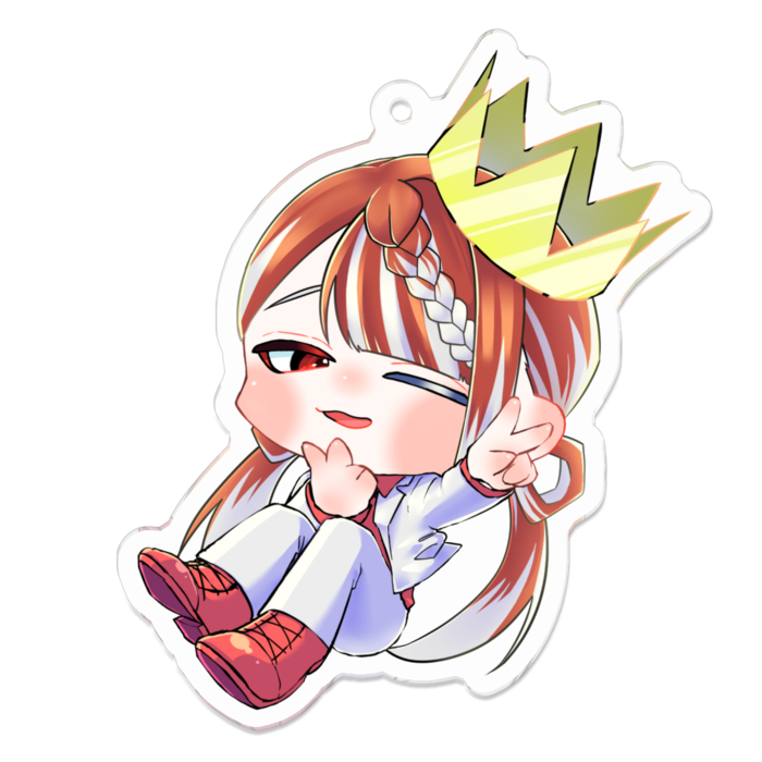 アクリルキーホルダー - 70 x 70 (mm)