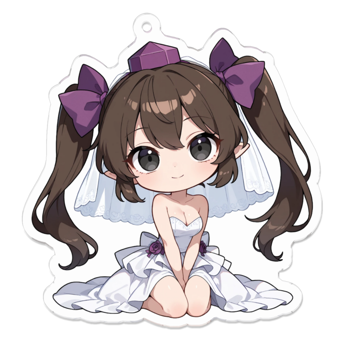 アクリルキーホルダー - 70 x 70 (mm)(キャラのみ)