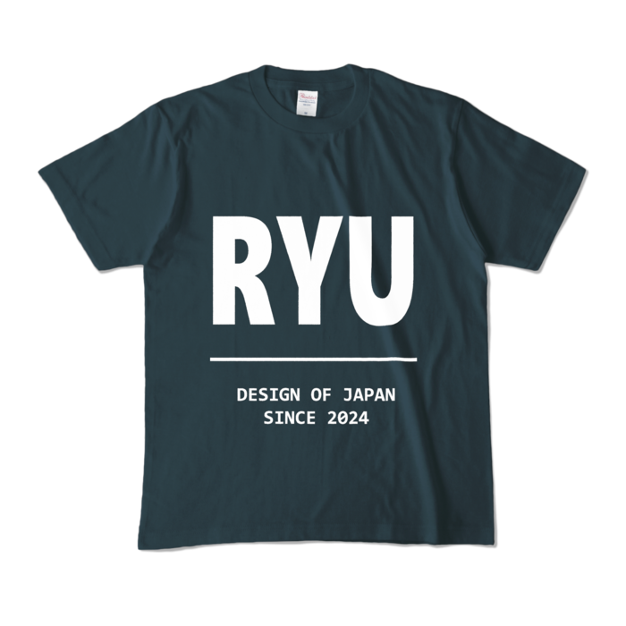 カラーTシャツ - M - デニム (濃色)