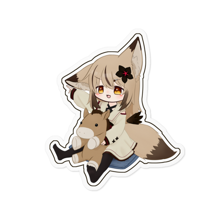 ステッカー - 100 x 100 (mm)