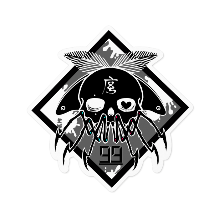 ステッカー - 100 x 100 (mm)