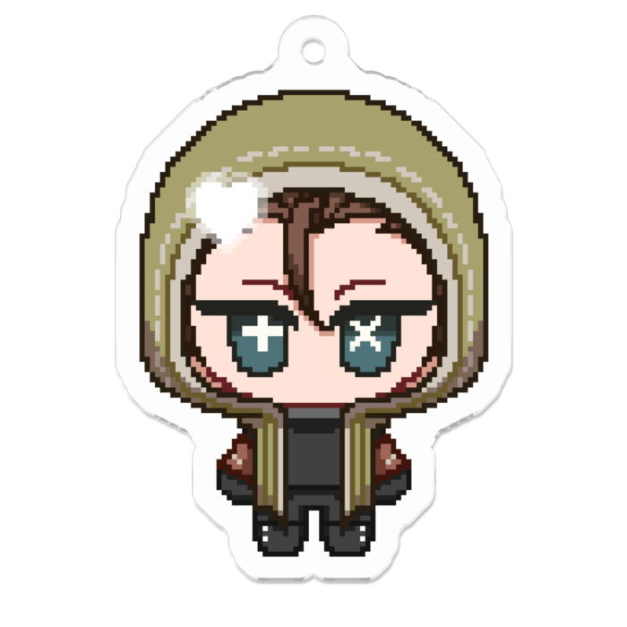 アクリルキーホルダー - 50 x 50 (mm)