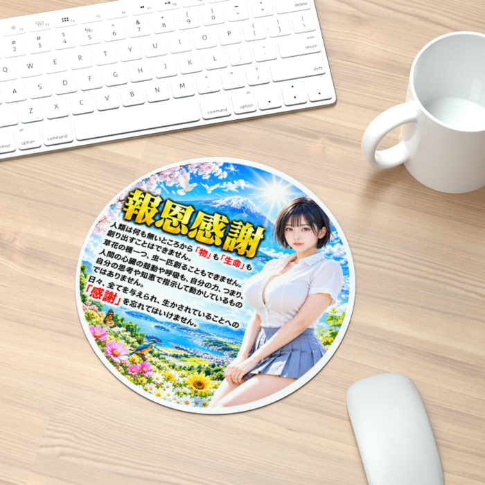 マウスパッド - 丸型