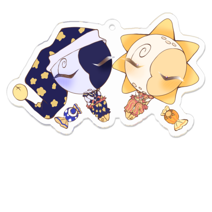 アクリルキーホルダー - 70 x 70 (mm)