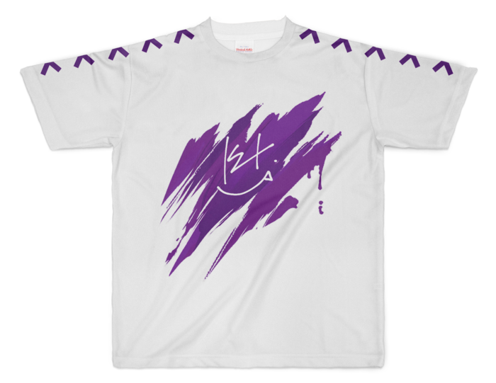 フルグラフィックTシャツ - XL - 紫