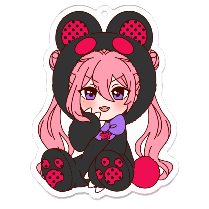 アクリルキーホルダー - 70 x 70 (mm)