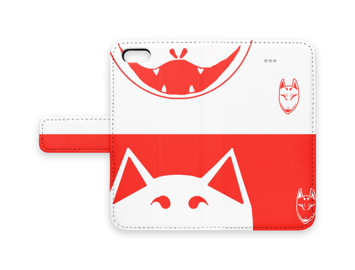 手帳型iPhoneケース - iPhone 5 / SE - ストラップ穴 なし