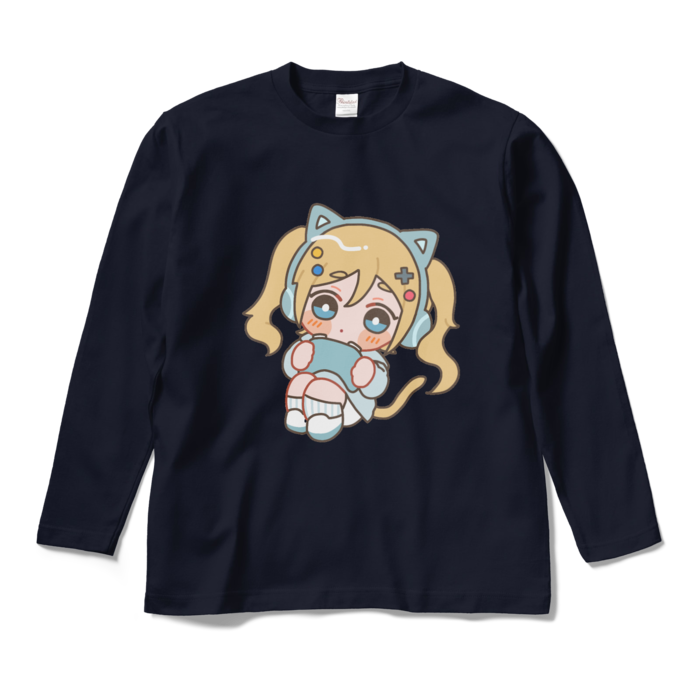 ロングスリーブTシャツ - M - ネイビー