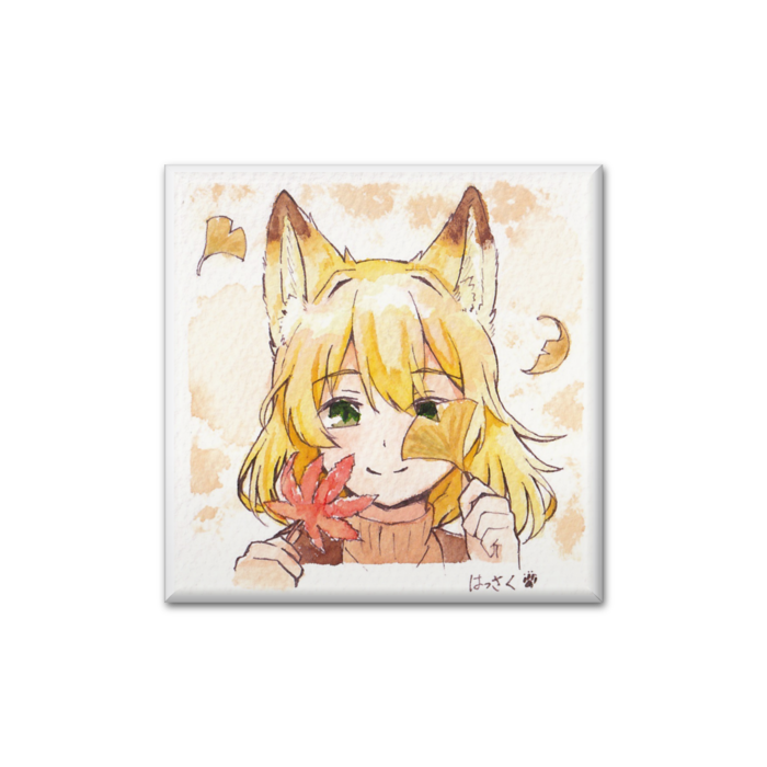 缶バッジ - 四角形40mm