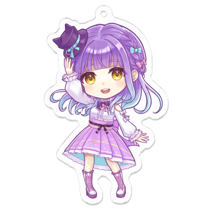 アクリルキーホルダー - 70 x 70 (mm)