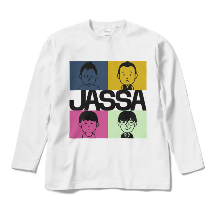 JASSAロングスリーブTシャツホワイト - M - ホワイト