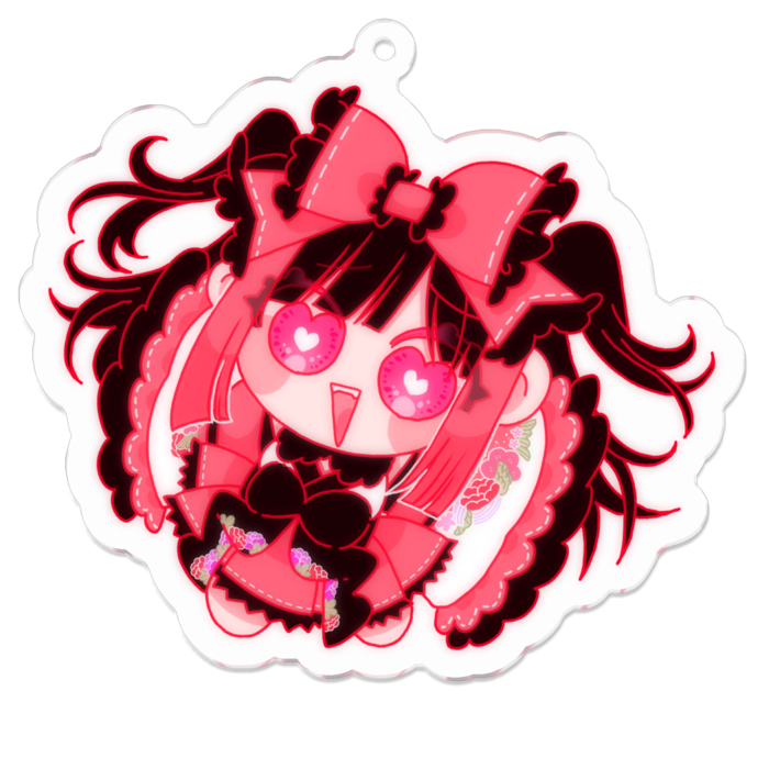 アクリルキーホルダー - 70 x 70 (mm)