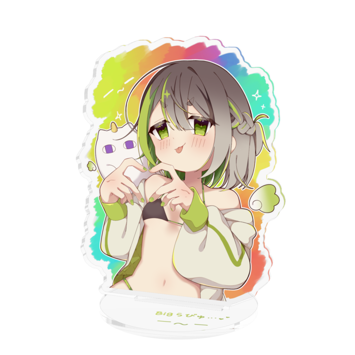 のばんアクリルフィギュア - 100x100mm