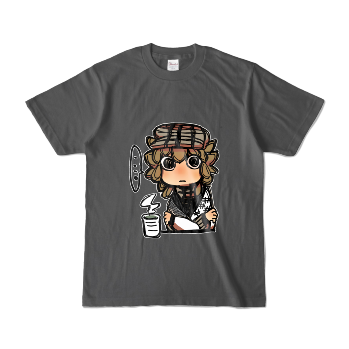 カラーTシャツ - S - チャコール （濃色）