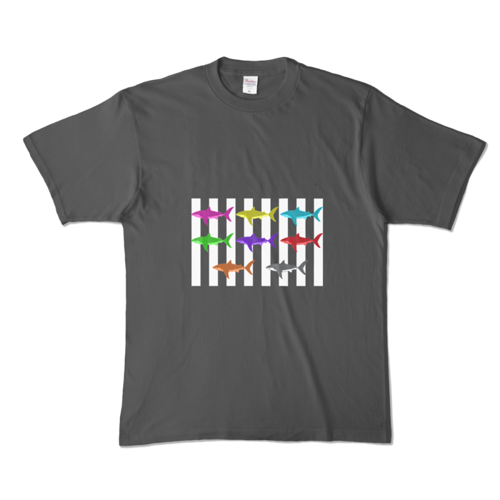 (ホワイト) - XL - チャコール (濃色)