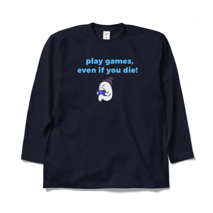 ロングスリーブTシャツ - XL - ネイビー