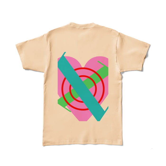 カラーTシャツ - L - ナチュラル (淡色)