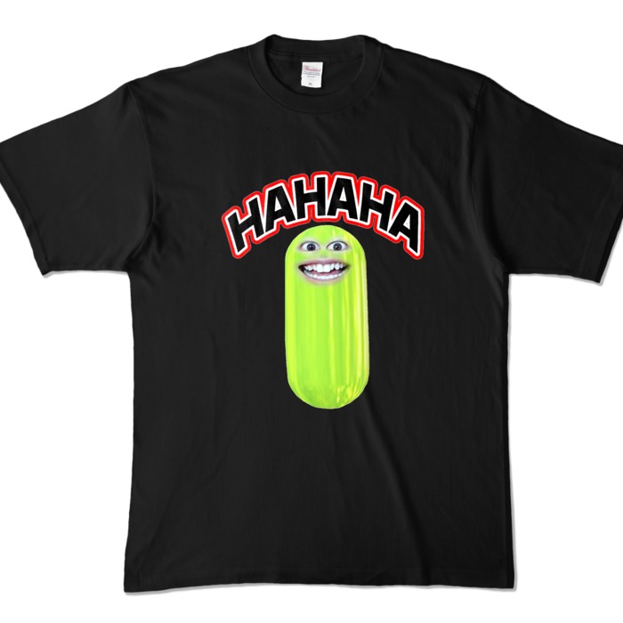 [正面]カラーTシャツ - XL - ブラック