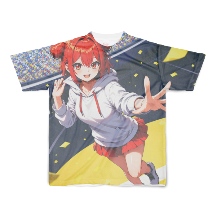 フルグラフィックTシャツ - S - 正面印刷のみ