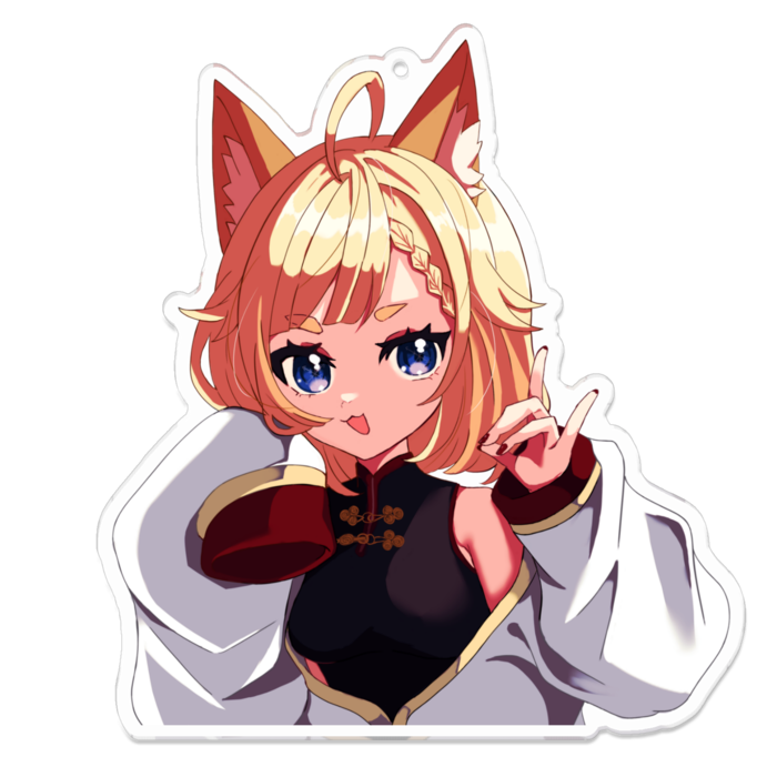 アクリルキーホルダー - 100 x 100 (mm)