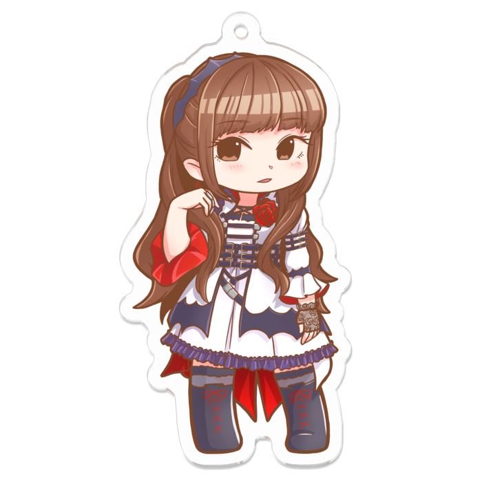 アクリルキーホルダー - 70 x 70 (mm)