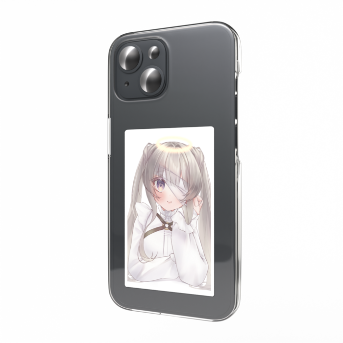 天使ちゃんのスマホステッカー - 縦