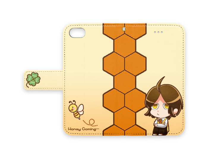 手帳型iPhoneケース - iPhone 8 / 7 / SE2 - ストラップ穴 あり