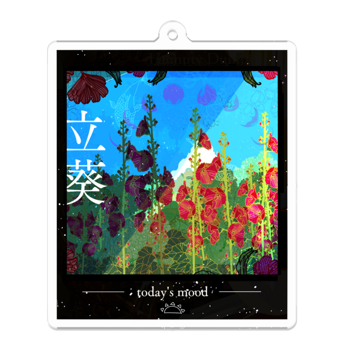 アクリルキーホルダー - 70 x 70 (mm)