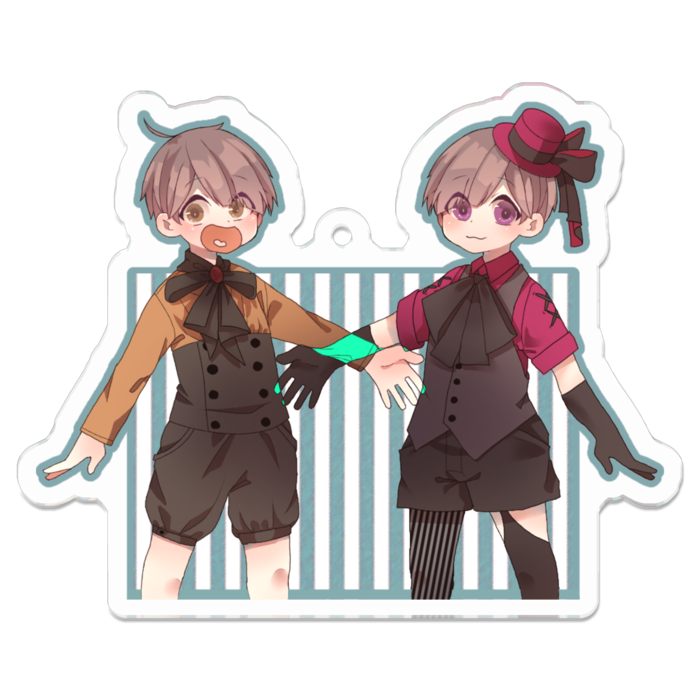 アクリルキーホルダー - 70 x 70 (mm)