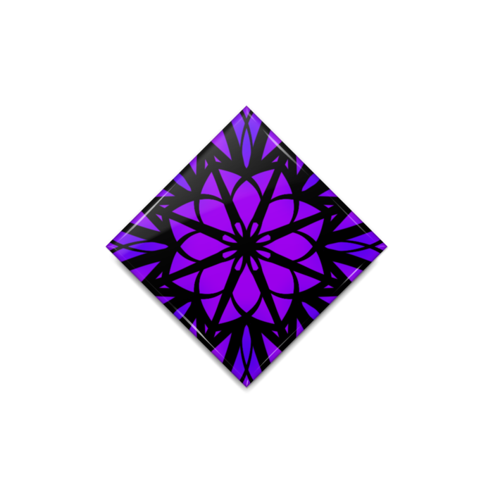 缶バッジ - ひし形40mm