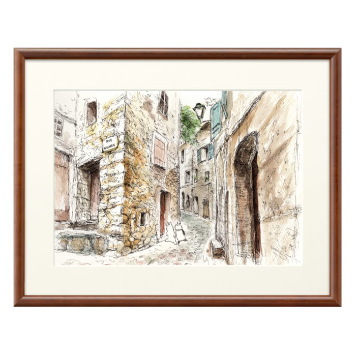 A3 - 額縁・ブラウン