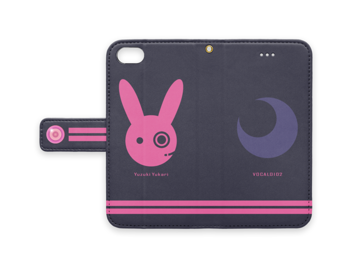 手帳型iPhoneケース - iPhone 8 / 7 / SE2 - ストラップ穴 あり