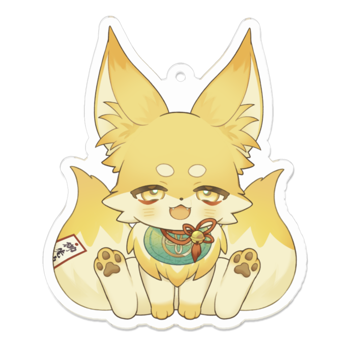 アクリルキーホルダー - 70 x 70 (mm)