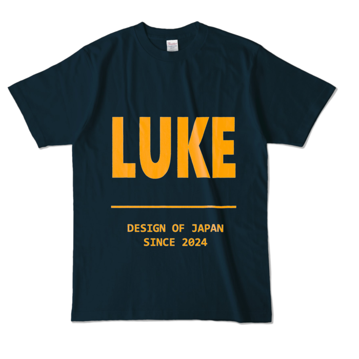 カラーTシャツ - L - ネイビー (濃色)