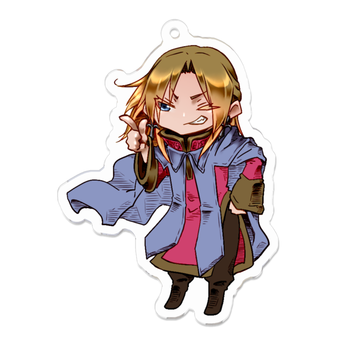 アクリルキーホルダー - 70 x 70 (mm)