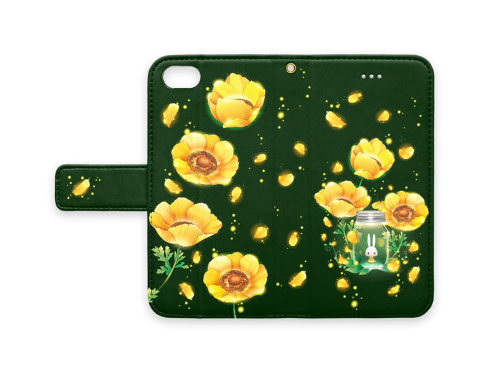 手帳型iPhoneケース - iPhone 8 / 7 - ストラップ穴 あり