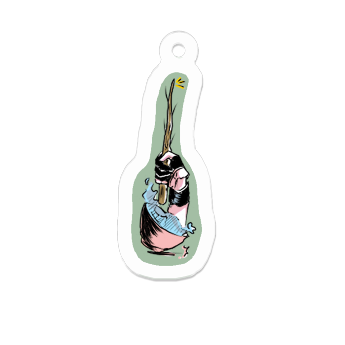 アクリルキーホルダー - 50 x 50 (mm)