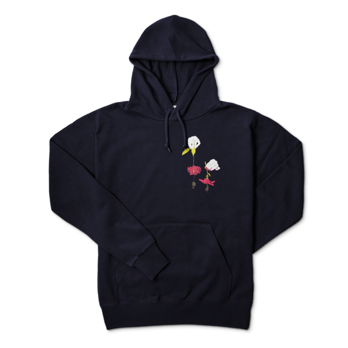 パーカー - L - ネイビー