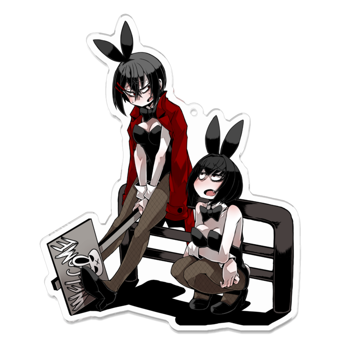 アクリルキーホルダー - 100 x 100 (mm)