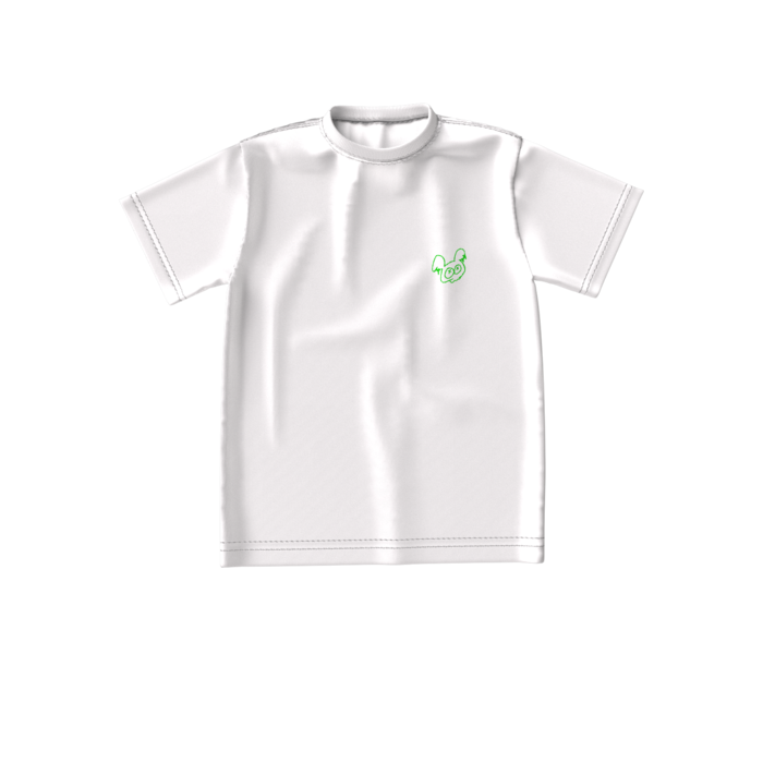 【さらみ】カラーTシャツ - S - ホワイト