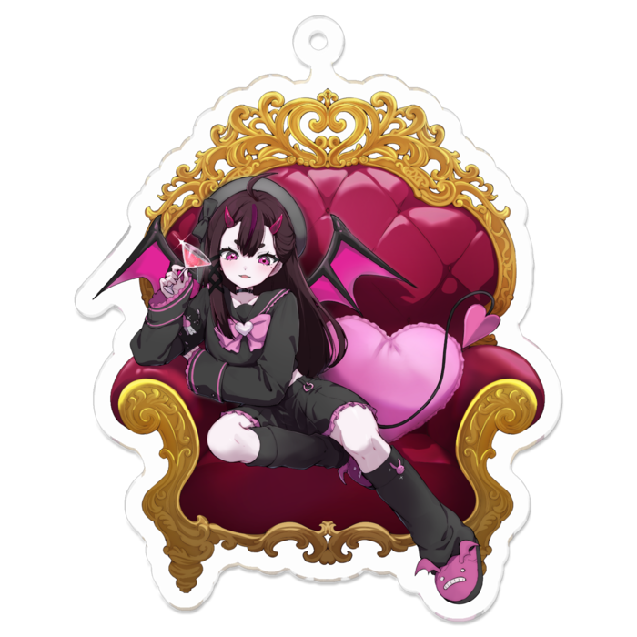 アクリルキーホルダー - 70 x 70 (mm)